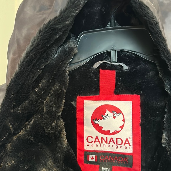 Canada Weather Gear Black Camo Pattern Jacket Waterproof NWT - Picture 5 of 12